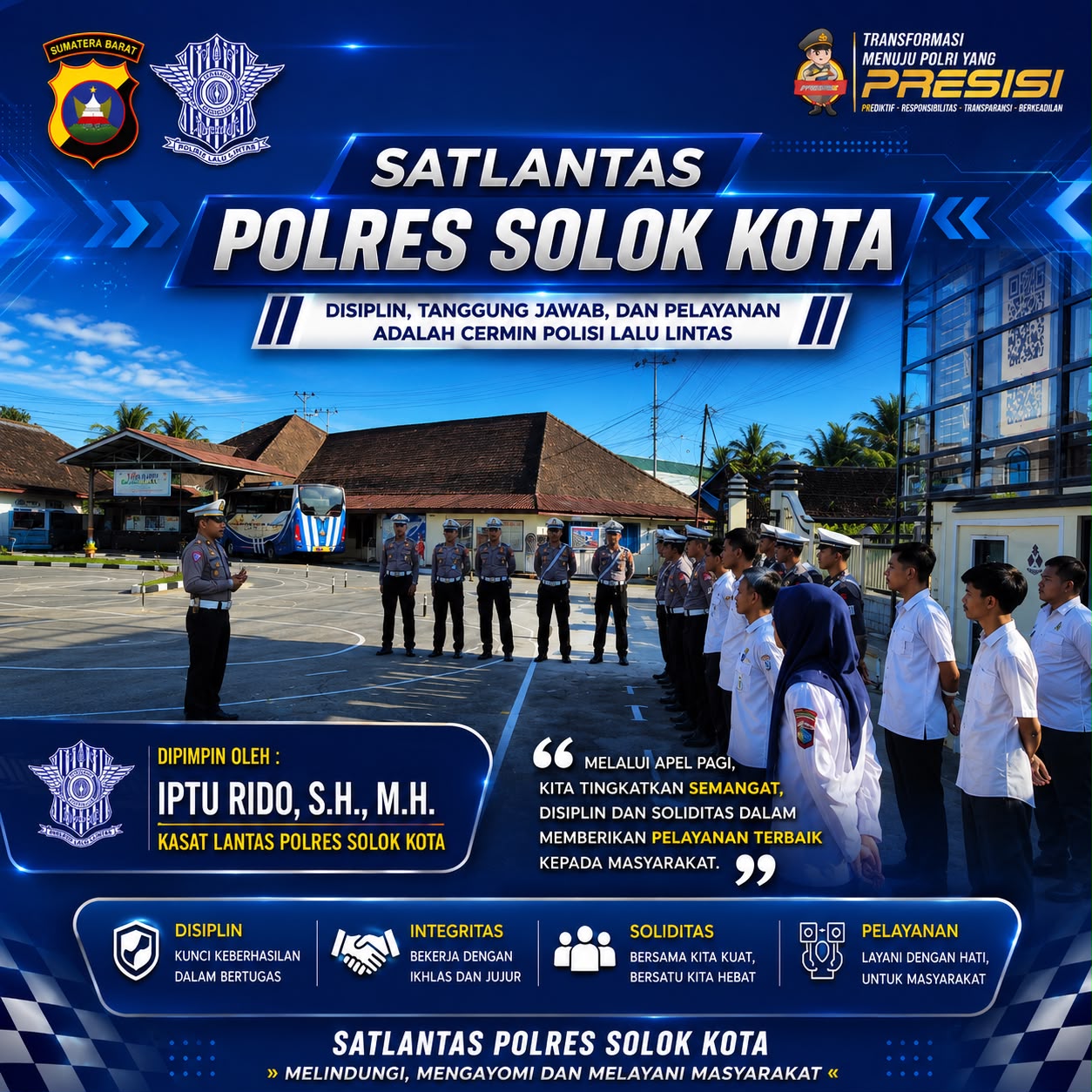Tugas dan tanggung jawab Sat Lantas